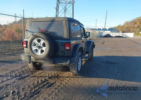 2020 Jeep Wrangler Sport S 4X4 из США, поврежденный, VIN 1C4GJXAG4LW342083